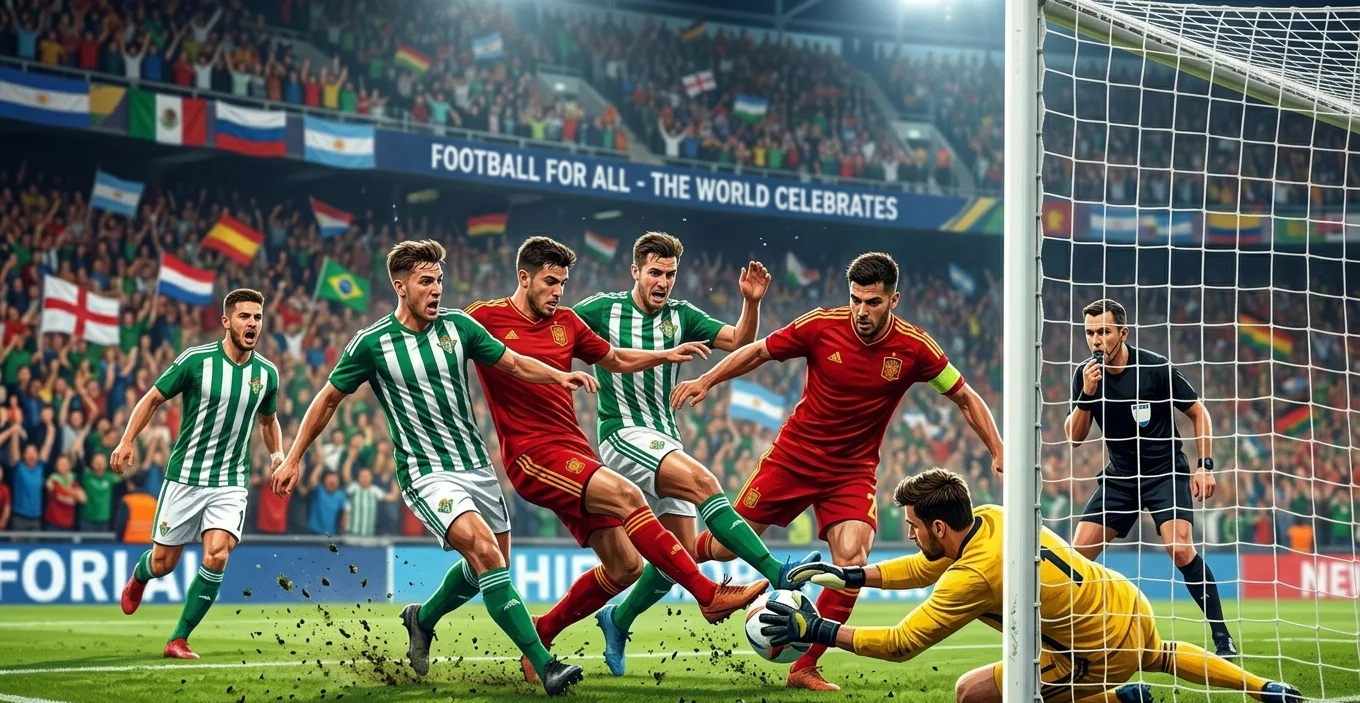 Goalkeeper save during a FIFA World Cup 2026 match